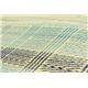 ウレタン12mm入り い草ラグカーペット 『SF×ピアリー』 ブルー 約200×200cm 正方形 - 縮小画像2