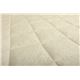 インド綿 オーガニックコットン使用 敷パッド 『マドラス』 アイボリー シングル 100×205cm 綿100% - 縮小画像2