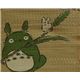 純国産/日本製 捺染返し い草座布団 『のはらトトロ 2枚組』 約55×55cm×2P - 縮小画像2