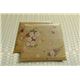 純国産/日本製 捺染返し い草座布団 『弥生 2枚組』 ブラウン 約60×60cm×2P - 縮小画像1