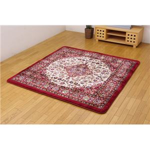 中国モケット織り カーペット 『エスポワール』 ワイン 230×230cm(中材:ウレタン10mm)の詳細を見る 中国モケット織り カーペット 『エスポワール』 ワイン 230×230cm(中材:ウレタン10mm)の詳細を見る