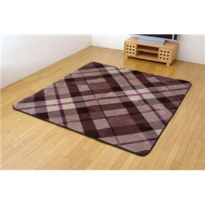 ボリュームタイプ ラグカーペット 『MAXフレック』 グレー 220×320cm（中材：ウレタン18mm）