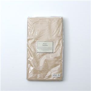 寝具カバー 枕カバー 『クレープ ピローケースLS』 ベージュ 43×63cm 綿100% 商品写真2