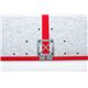 【日本製】コンパクト カラージョイントマット 『プリズムU畳』 レッド（赤） 約67×67cm（4枚1セット） - 縮小画像6