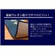 純国産 袋織 い草ラグカーペット 『Fビスタ』 ブルー 約191×191cm（裏:ウレタン） - 縮小画像2