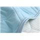 超接触冷感 枕パッド 洗える 『ICE 3DMAX』 ブルー 40×50cm - 縮小画像6