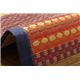 純国産 袋織い草マット 『Fラルフ』 ブラウン 70×120cm - 縮小画像2