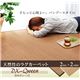 ふっくら 竹カーペット シンプル モダン 『DXクィーン』 ブラウン 180×240cm - 縮小画像1