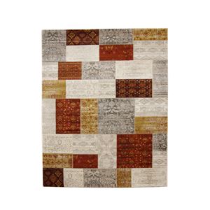 トルコ製 ウィルトン織り カーペット 絨毯 『キエフ RUG』 オレンジ 約80×140cm 商品画像