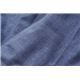 洗える こたつ掛けカバー 『アトリエ カバー』 ブルー 195×195cm ファスナー付き - 縮小画像4