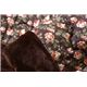 エレガンス 小花柄 こたつ薄掛け布団単品 『ガルシア』 ブラウン 200×200cm - 縮小画像5