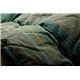 綿100% 無地調 国産 こたつ布団 掛敷セット 『いろり』 萌黄（グリーン） 215×215cm - 縮小画像6