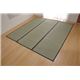 純国産 い草 上敷き カーペット 糸引織 『立山』 団地間3畳（約170×255cm） 熊本県八代産イ草使用 - 縮小画像1