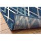 エジプト製 ウィルトン織り カーペット 『オルメ RUG』 ブルー 約80×140cm - 縮小画像6