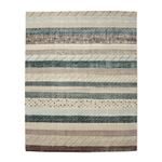 トルコ製 ウィルトン織り カーペット 『ロジュ RUG』 ブルー 約160×235cm