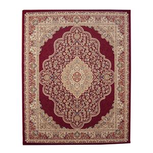 トルコ製 ウィルトン織り カーペット 絨毯 ホットカーペット対応 『ベルミラ RUG』 ワイン 約240×240cm 商品画像