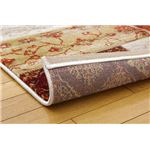 トルコ製 ウィルトン織り カーペット 『キエフ RUG』 オレンジ 約240×330cm