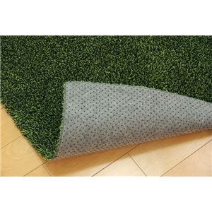 ラグ カーペット 1.5畳 洗える タフト風 『ノベル』 グリーン 約130×185cm 裏:すべりにくい加工 (ホットカーペット対応) ラグ カーペット 1.5畳 洗える タフト風 『ノベル』 グリーン 約130×185cm 裏:すべりにくい加工 (ホットカーペット対応)