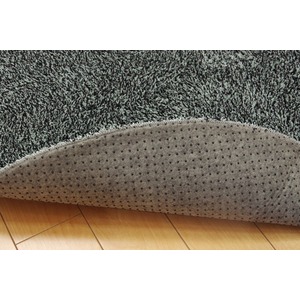 ラグ カーペット 1畳 洗える タフト風 『ノベル』 グレー 約100×150cm 楕円 裏:すべりにくい加工 (ホットカーペット対応) ラグ カーペット 1畳 洗える タフト風 『ノベル』 グレー 約100×150cm 楕円 裏:すべりにくい加工 (ホットカーペット対応)