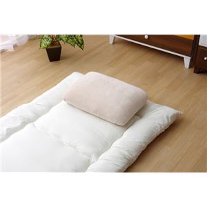 枕 ピロー 洗える 低反発 やわらかい 『ふんわりフィット枕』ベージュ 約40×60cm 商品画像