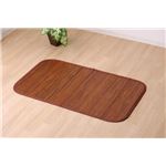 無地 細ひご使用 竹マット フロアマット 『竹王』 約45×75cm