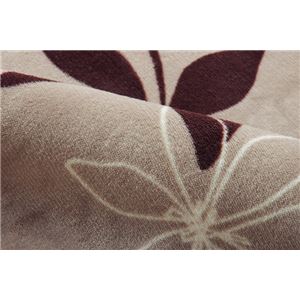 ラグマット カーペット だ円 洗える 抗菌 防臭 『WSプランタ』 ブラウン 約140×200cm楕円 (ホットカーペット対応) ラグマット カーペット だ円 洗える 抗菌 防臭 『WSプランタ』 ブラウン 約140×200cm楕円 (ホットカーペット対応)