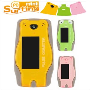 パルスオキシメーター　Surfing POmini（サーフィンPOミニ）　ぶたさん