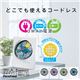 PRISMATE(プリズメイト)充電式サーキュレーターファン(1連) BLE-35 ピンク