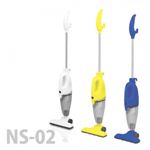 有名通販採用モデル サイクロン スティック＆ハンディークリーナー NS-02 ブルー