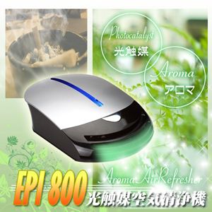 ラビン アロマ空気清浄機 （リビング用+車載用 2電源アダプター付）EPI800