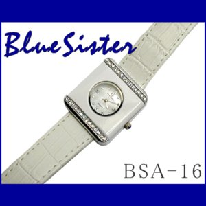 Blue Sisterファッション腕時計 BSA-16 ホワイト