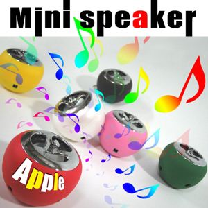 いつでもどこでも充電式ミニスピーカー（アップルApple） B色ホワイト