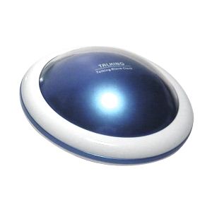 UFOトーキングアラームクロック シルバーブルー