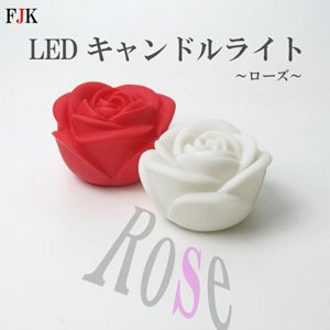 LEDキャンドルライト（ローズ） レッドローズ