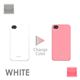iphone4/4S用色が変わるケース ホワイト