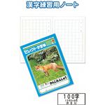 学習帳K-50-2かんじれんしゅう100字 【10個セット】 31-382