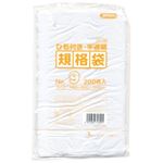 規格袋ひも付 9号200枚入01HD半透明 HK09 【（120袋×5ケース）合計600袋セット】 38-413