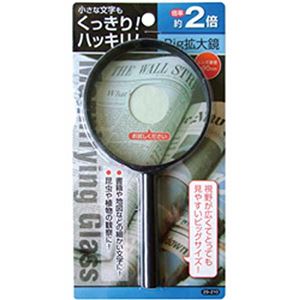 210 ビッグ拡大鏡 【12個セット】 29-210 商品写真