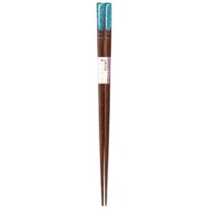 日本製 Japan 若狭 田中箸店 ｅｃｌａｔ(エクラ) ブルー 23.0ｃｍ 065533