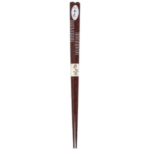 日本製 Japan 若狭 田中箸店 すり漆深山 シルバー 23.0ｃｍ 065182