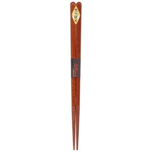 日本製 Japan 若狭 田中箸店 どっしり箸 鉄木  23.0ｃｍ 064758