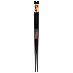 日本製 Japan 若狭 田中箸店 天然木 染黒檀  23.0ｃｍ 064703