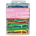 ゼムクリップ 大カラー【12個セット】 410-25