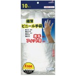 極薄ビニール手袋 10枚入【6個セット】 227-24