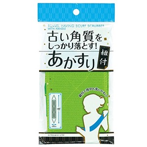 古い角質しっかり落とす!あかすり紐付80? 43-237【12個セット】