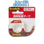 3M Scotch透明粘着テープ12.7mm×11.4m 144JP 32-978 【12個セット】