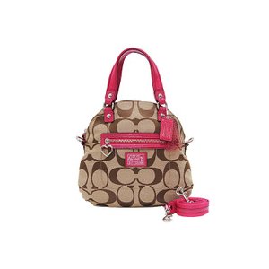 【COACH　OUTLET】コーチ デイジー ポピー シグネチャー フォルドオーバー クロスボディー/2Wayバッグ　F22941SKHRA　ag0607