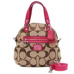 【COACH　OUTLET】コーチ デイジー ポピー シグネチャー フォルドオーバー クロスボディー/2Wayバッグ　F22941SKHRA　ag0607