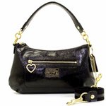 【COACH　OUTLET】コーチ　 ポピー/POPPY ショルダーバッグ 2Wayギャラリー リキッド クロスボディ F20017B4/BK