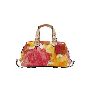 【COACH　OUTLET】コーチ　アシュリー フローラル プリント サッチェル /2Way ハンドバッグ F21885　SV/MC